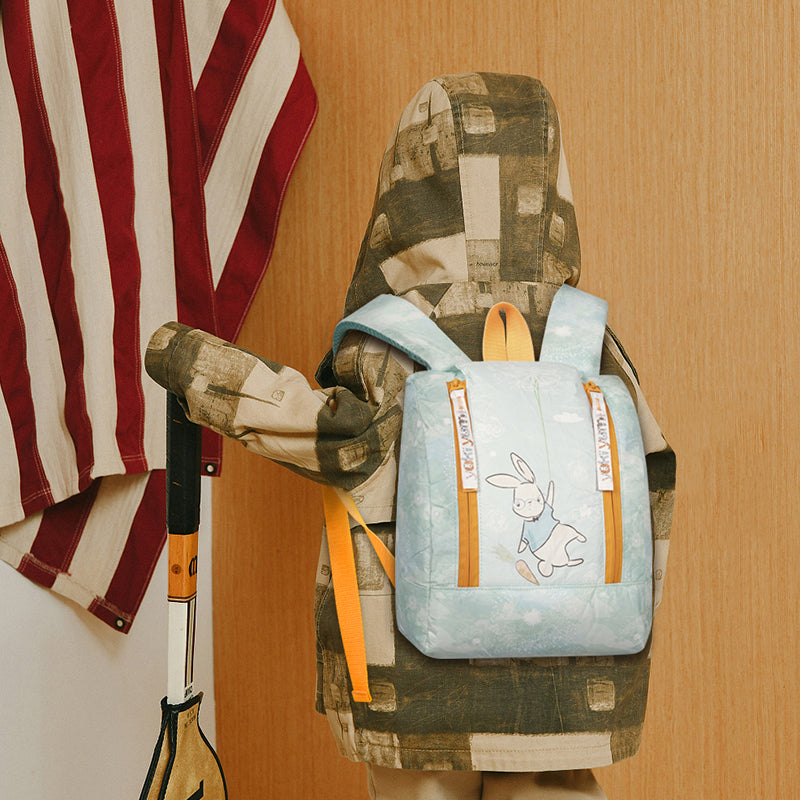 Bunny Tyvek Paper Backpack for Kids Eco-Friendly ES21006--01