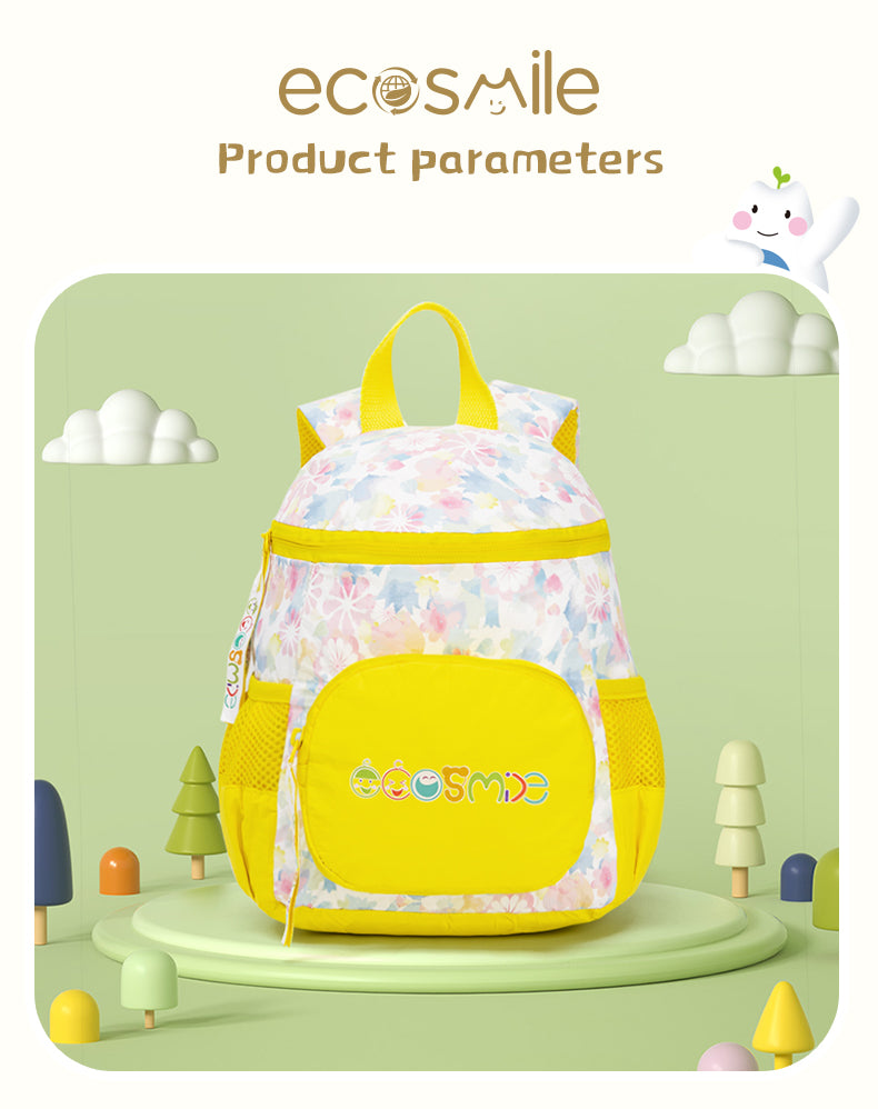 Freshwater Ink Flower Mushroom Tyvek Paper Backpack for Kids ES21002-05