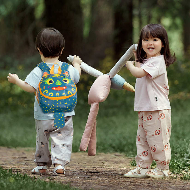 Mochila de papel Smile Tiger Tyvek para niños ecológica