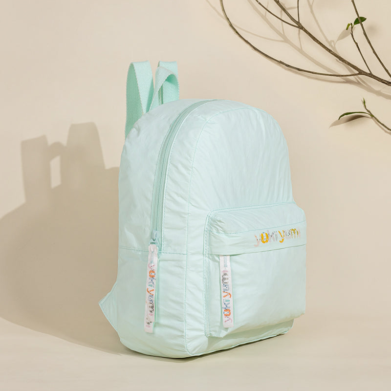 Simple Solid Color Tyvek Paper Waterproof Backpack for family