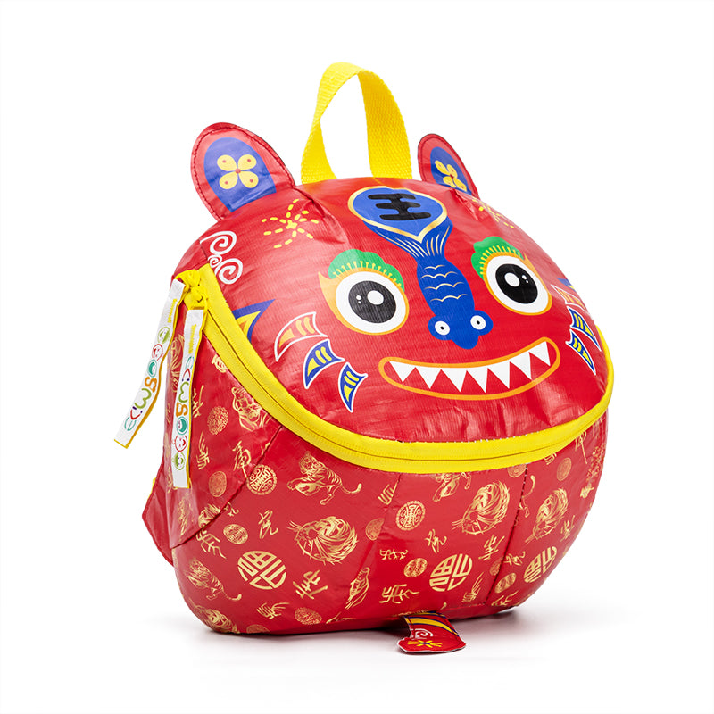 Smile Tiger Tyvek Papierrucksack für Kinder, umweltfreundlich