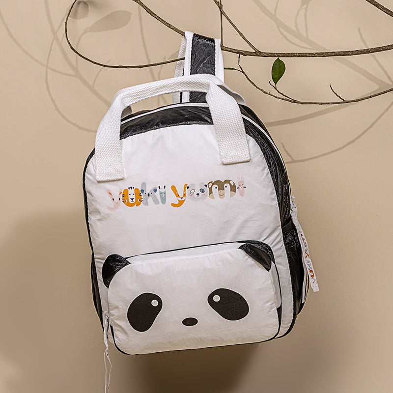 Panda Tyvek Paper Backpack Eco-Friendly