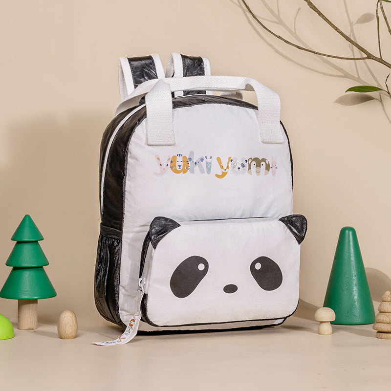 Mochila de papel Panda Tyvek ecológica