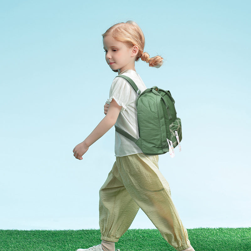 Modischer, langlebiger, quadratischer Tyvek-Papierrucksack für Kinder, umweltfreundlich 