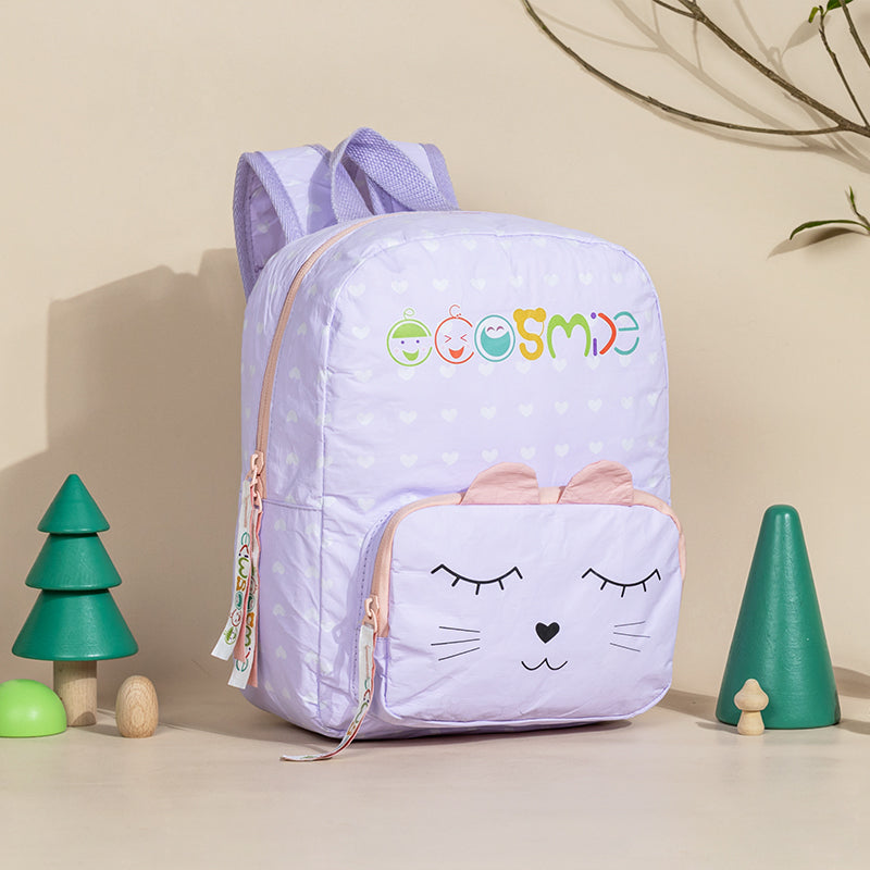 Mochila Papel Tyvek Gatito Ecológica ES21001-01 