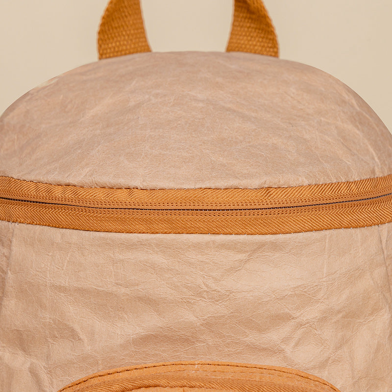 Mushroom Tyvek Paper Backpack for Kids Kraft Paper bag ES21002-02